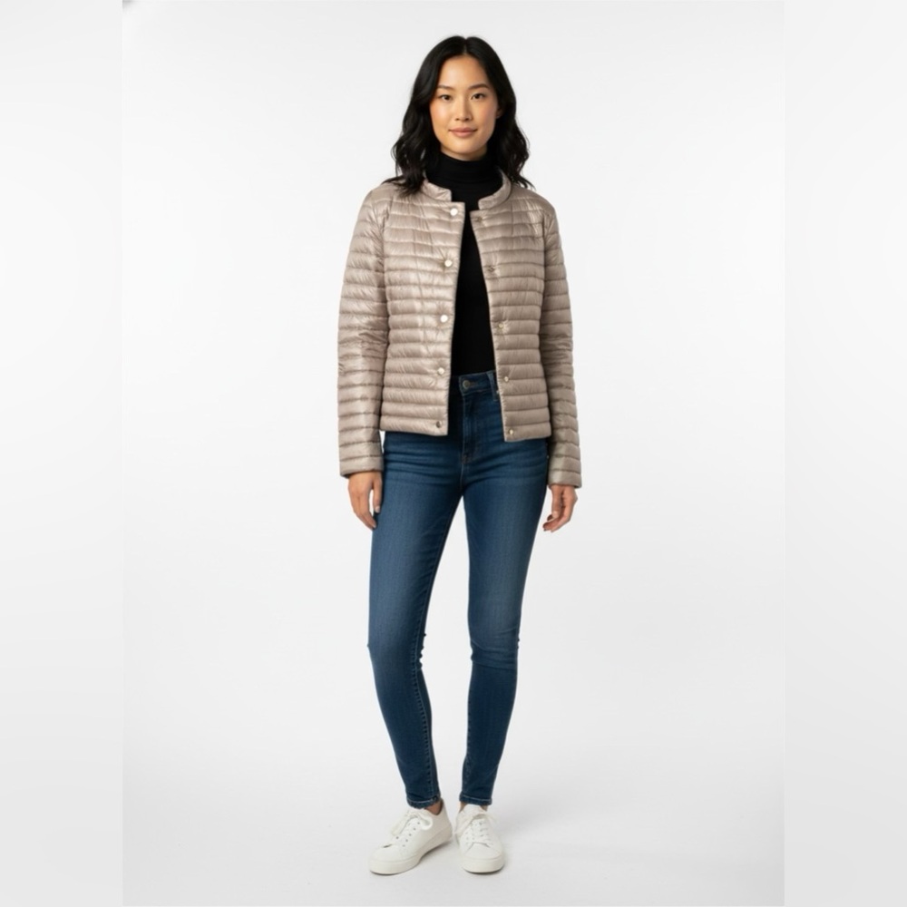 Herno Blue/light Gray Down Reversible Jacket Size… - image 1